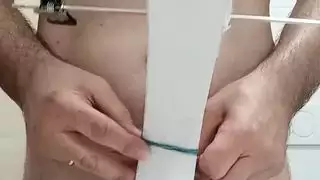 جلسة العلاج السلوكي المعرفي الإباحية المكثفة: صفع شديد وتعذيب خصيوي متطرف