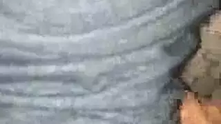 طرفة عين مسن حافلة